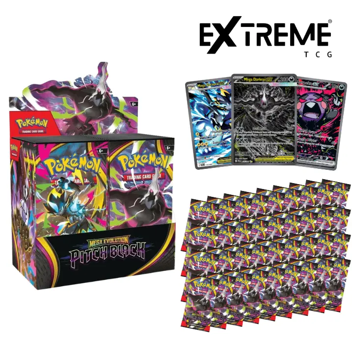 Pokemon TCG: Mega Evolution Pitch Black Booster Box (36 Booster Packs)
