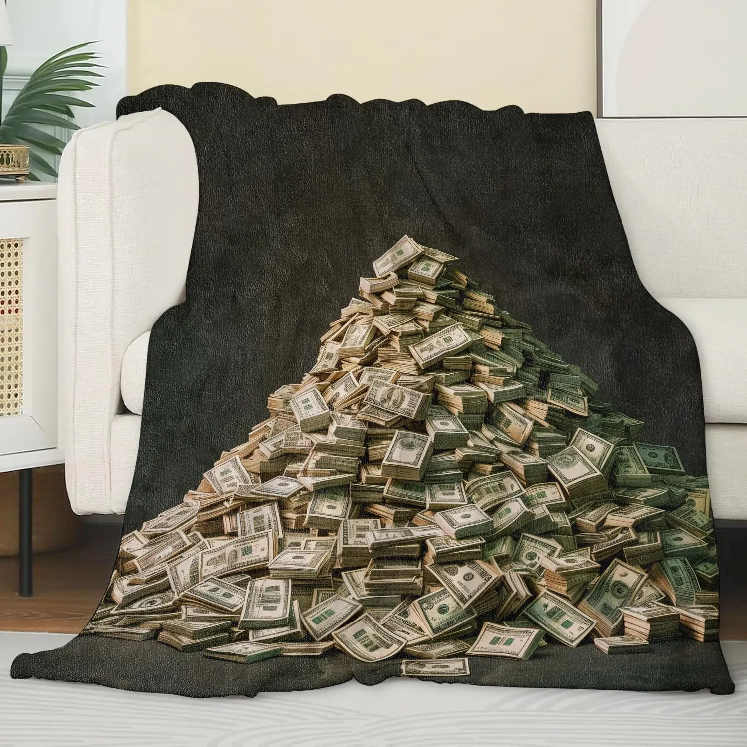Bills BlanKet Gifts for Bedding Decor Lightweight Warm Soft BlanKet for Bed Sofa Office 60 x 50BLANKET