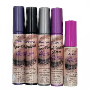 Prosa Mascara Set of 5 Maxi-Volume, Proffesional, Micro Fibers, Maxi-Volume Silicone