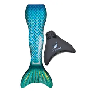 Blue Sea Mermaid Tail Set