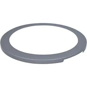 Pie Crust Shield, Gray, Round, 10 3/8 inches, Practical/Functional