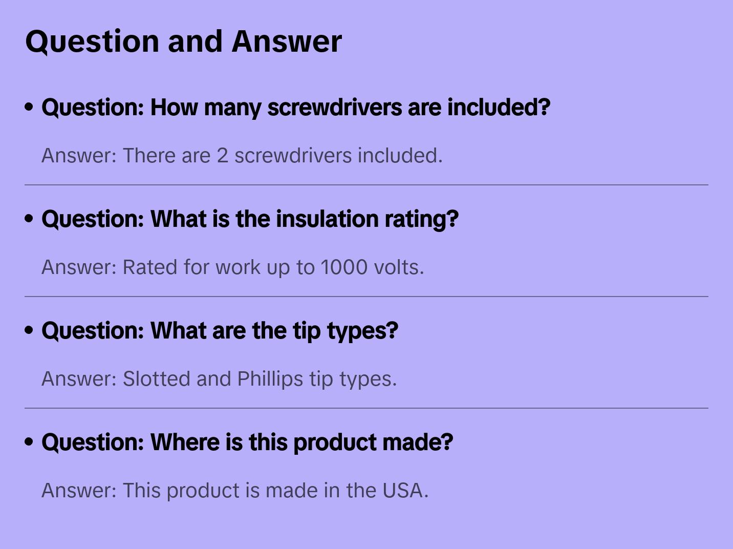 Klein Tools 33532-INS Insulated Screwdriver Set, Slotted and Phillips, 2-Piece
