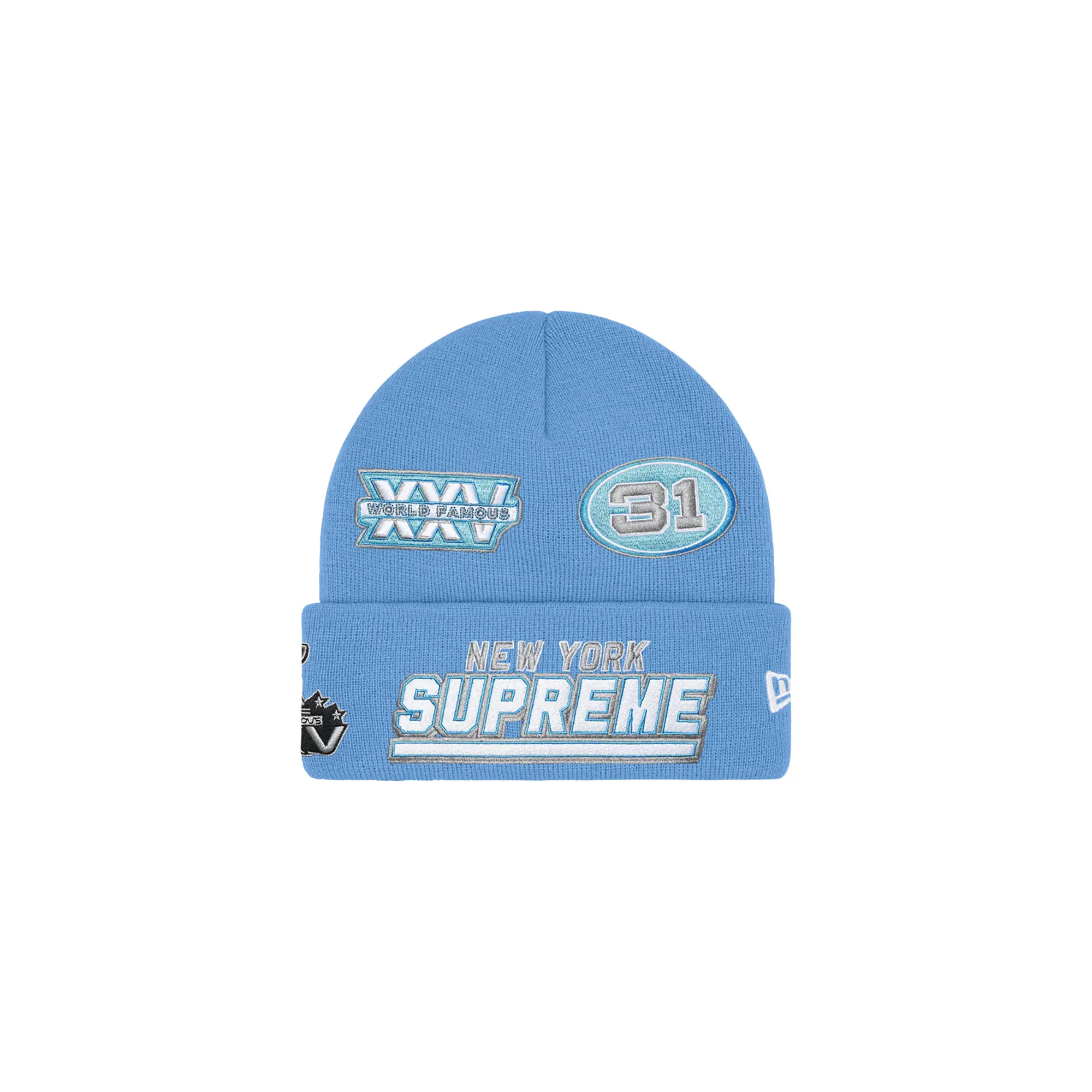 New Era Football Beanie "FW25 - Light Blue" SU26774
