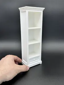 1/6 Scale Single Drawer 3 Shelf Mini Bookcase / Mini Brands Books / Mini Books / Bookcase / Miniatures
