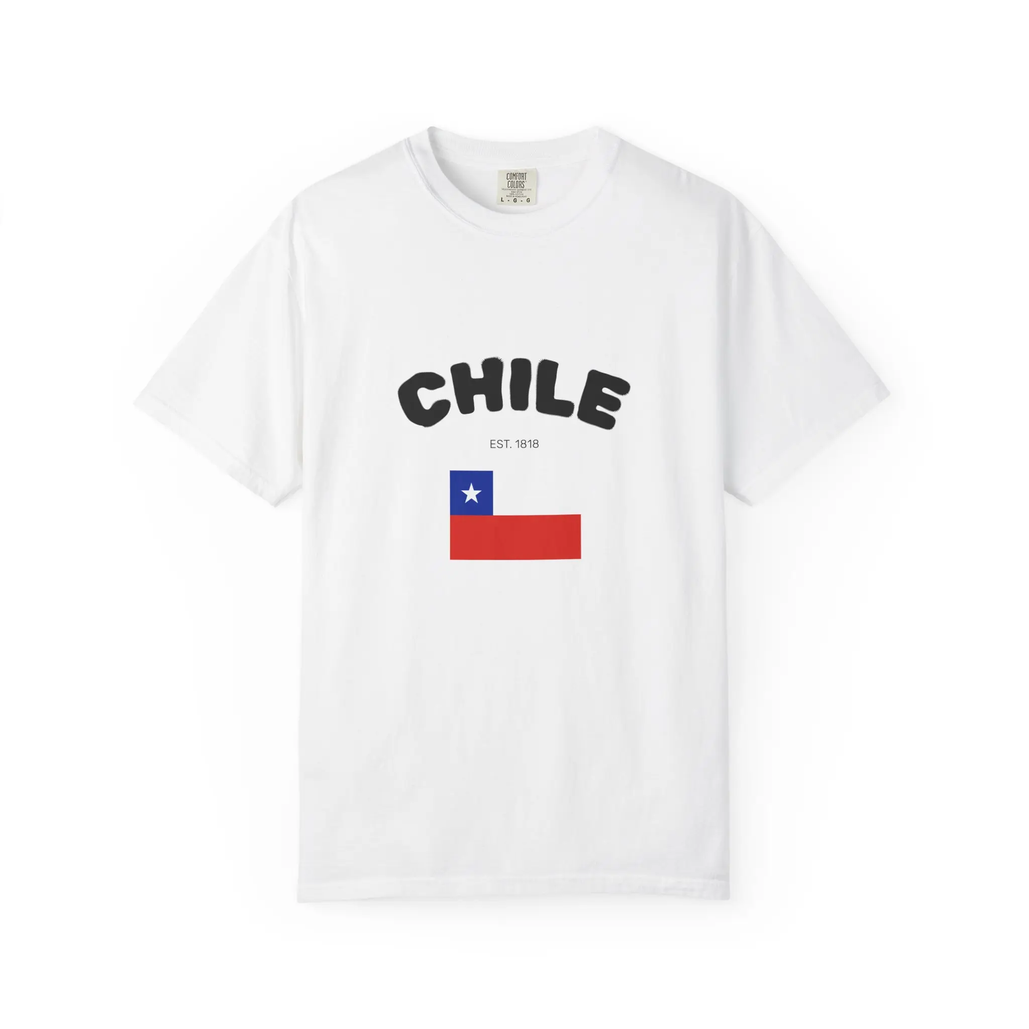 Polera de Chile, Chile Flag Unisex T-shirt, South American Tee, Patriotic Apparel, Graphic Print Shirt, Gift for Chileans