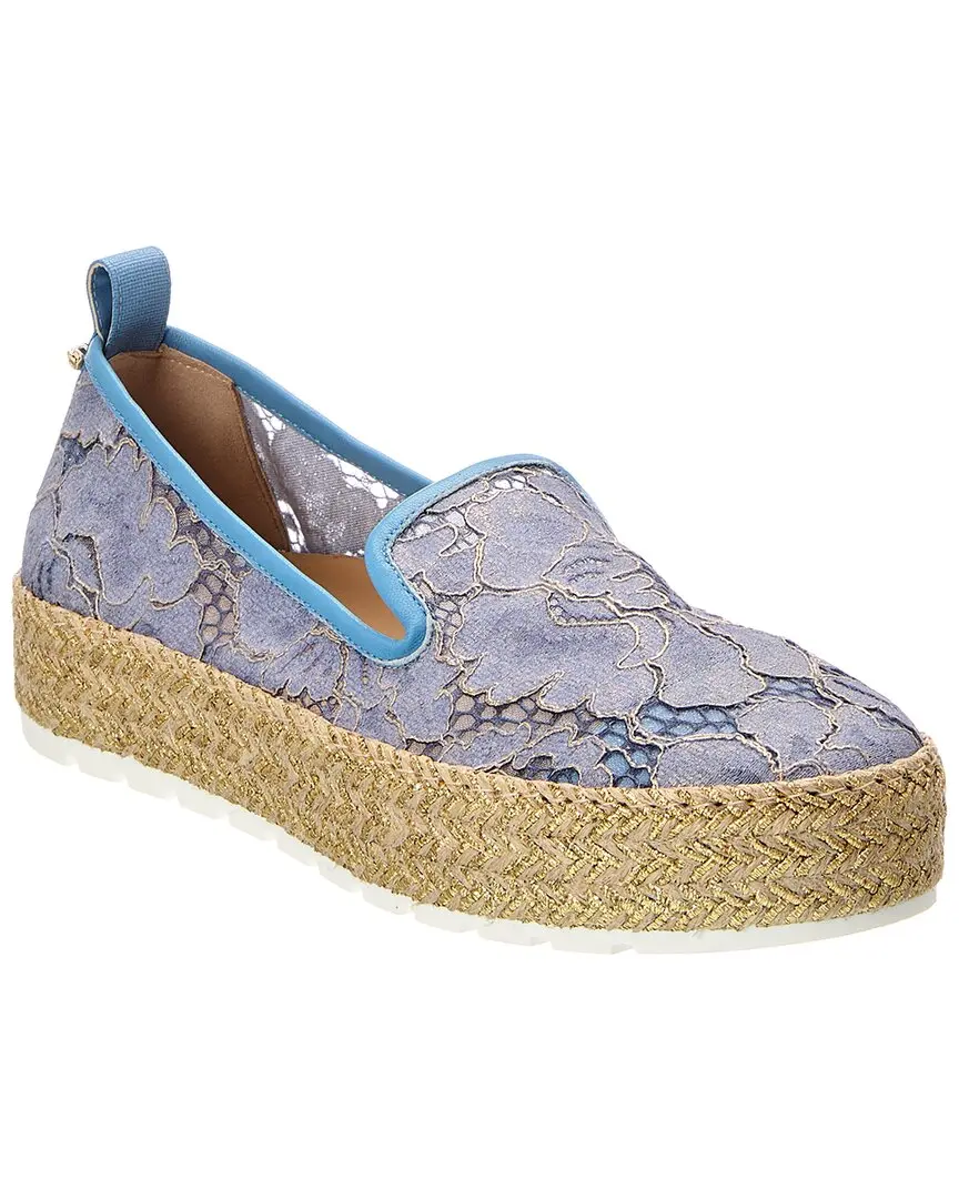 Baldinini Canvas & Mesh Espadrille