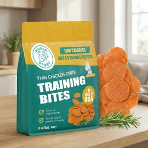 6.3 Cal Low-Fat Training Treats! Ideal for Senior & Small Dogs, Healthy & Guilt-Free
