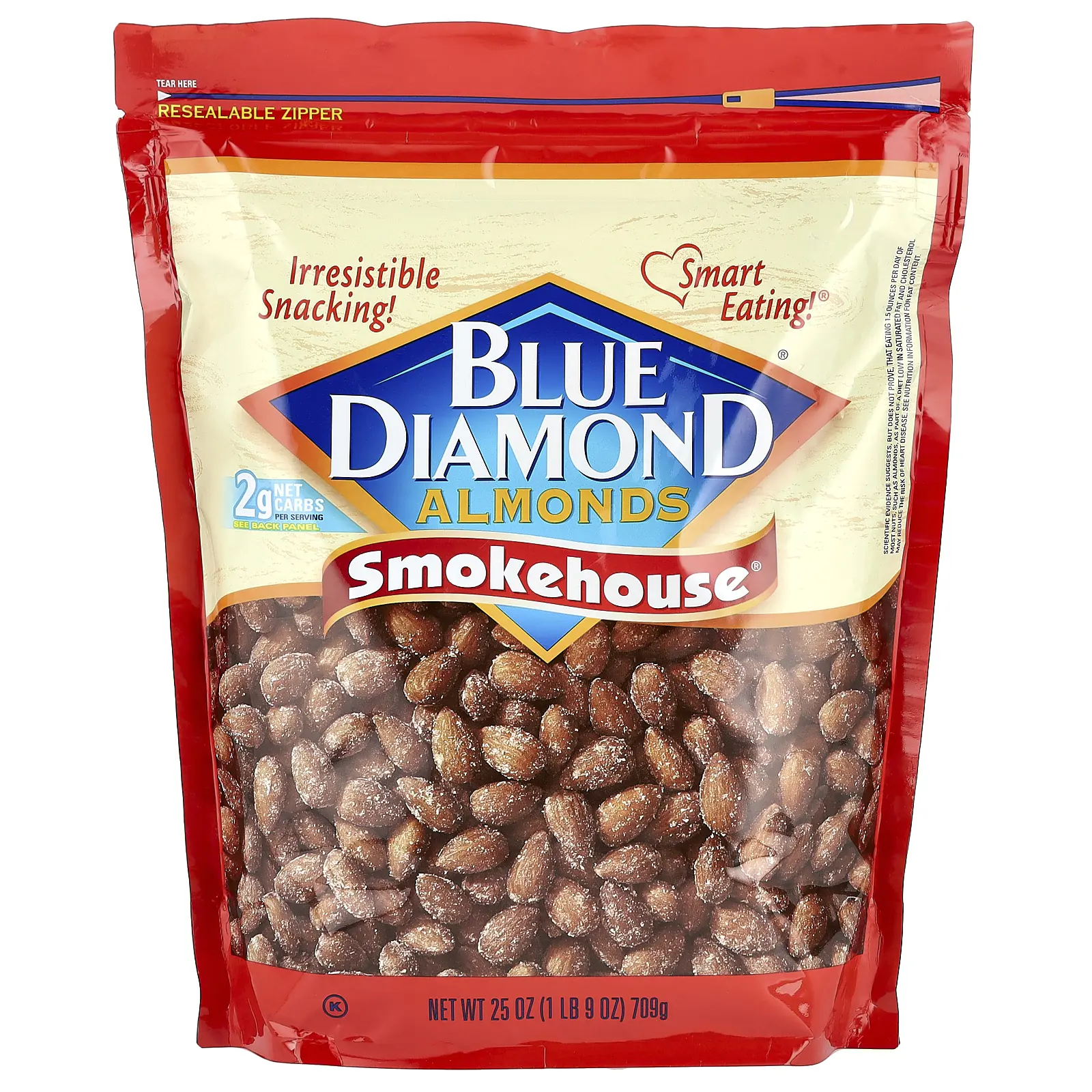 Blue Diamond Almonds, Smokehouse®, 25 oz (709 g)