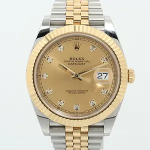Rolex Champagne Datejust 41mm 126333G