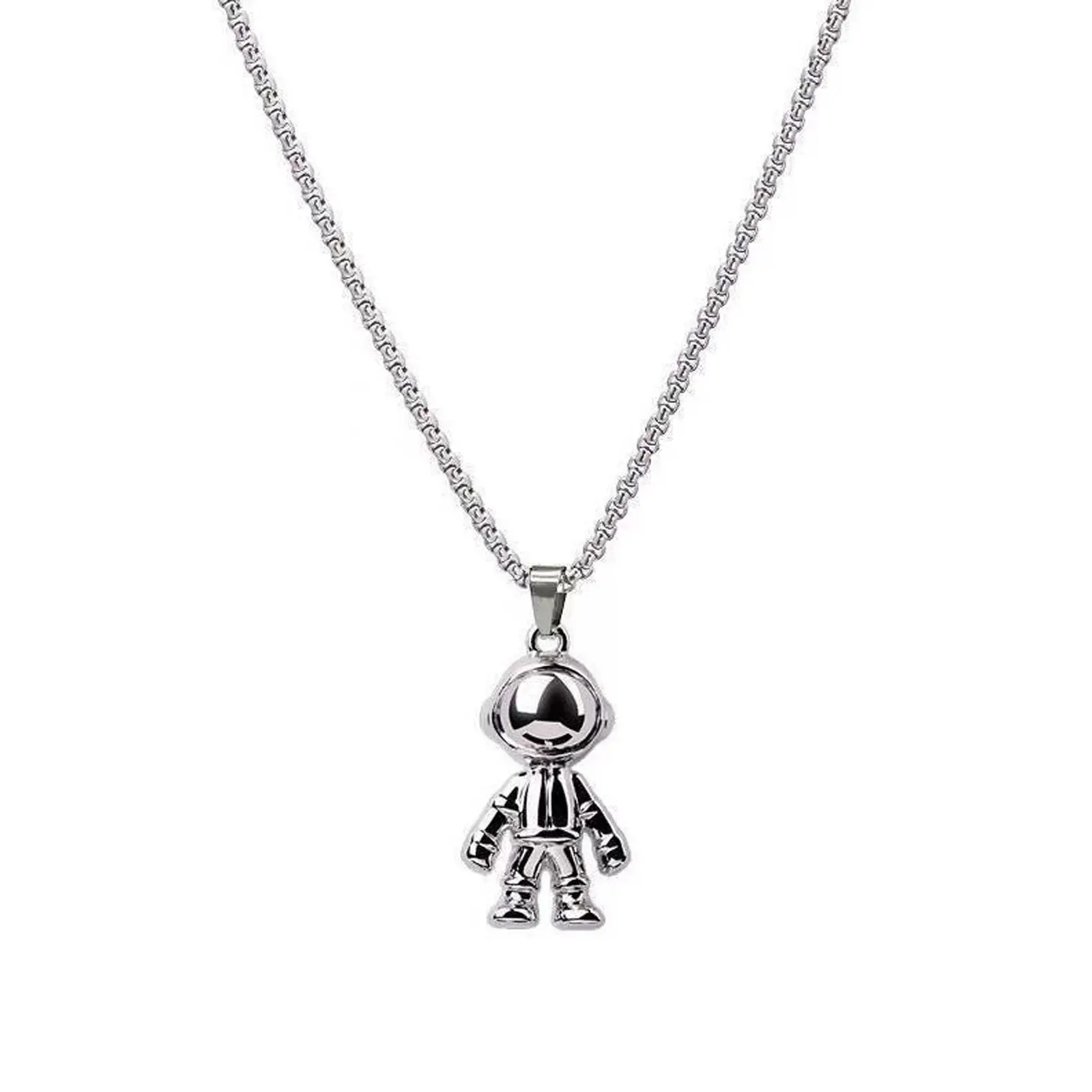 Boys sweater chain fashion no fading clothes all-match high-grade accessories hip-hop street dance jazz cool stainless steel necklace fashion