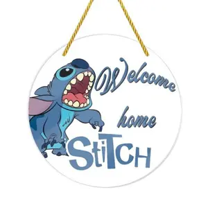 Disney Stitch Acrylic Keychain - Clear Cute Charm Pendant for Valentine‘s Gifts, Her, Birthday