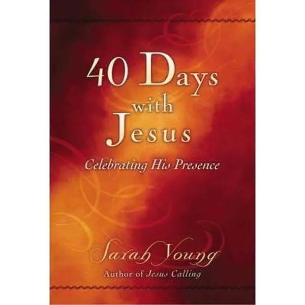 USED Book - 40 Days with Jesus: Celebrating His Presence by Young, Sarah (Paperback) - english