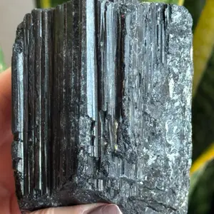 Black Tourmaline Raw Chunk – Natural Protection Stone