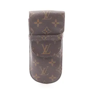 Pre-owned Louis Vuitton Canvas Small Leather Goods Etui Lunettes Rabat Monogram Eyeglass Case