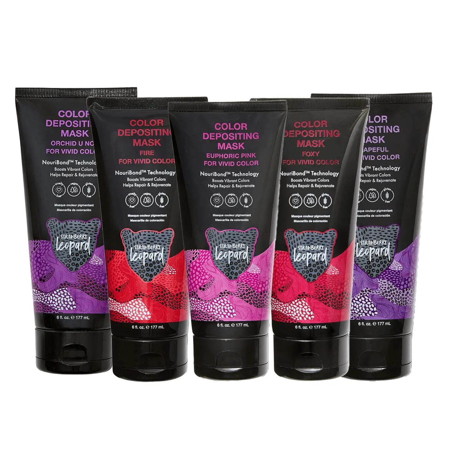 Strawberry Leopard Color Depositing Hair Mask Strawberry Leopard Color Depositing Hair Mask