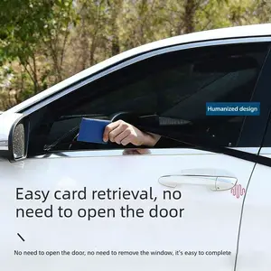 Breathable Car Window Mosquito Net Insect-Proof Car Curtain, Car Sunshade Anti-Mosquito Window Screen, Full-Coverage Privacy Window Mesh for Auto Car Glass