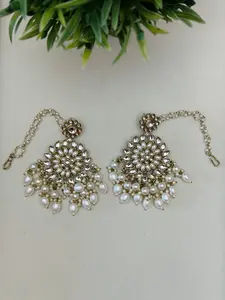 Vibha Earrings with Removable Sahare