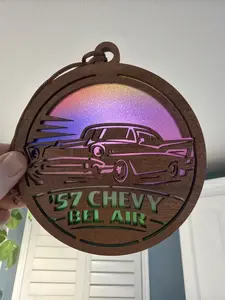 Classic Car Suncatcher for Sunny Window