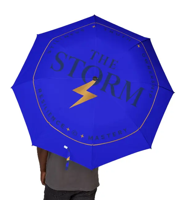 Weather-Resistant Storm Umbrella - Home Supplies Essential for Rainy Days, Adjustable Windproof Portable Umbrella, Waterproof Resistant Umbrellas, Adjustable Windproof Portable Umbrellas