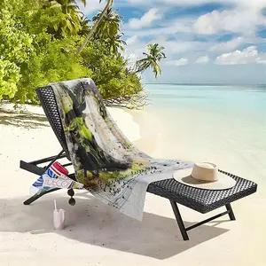 1 piece The Flying Challenge in the musical "Wicked" themed beach towel - Flannel blanket with modern design, suitable for sofas and beds, all-season use, super soft and comfortable, digitally printed pattern, 100% polyester material, machine