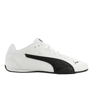 PUMA Mens Catch Lace Up Sneakers Shoes Casual - White PUMA Mens Catch Lace Up Sneakers Shoes Casual - White