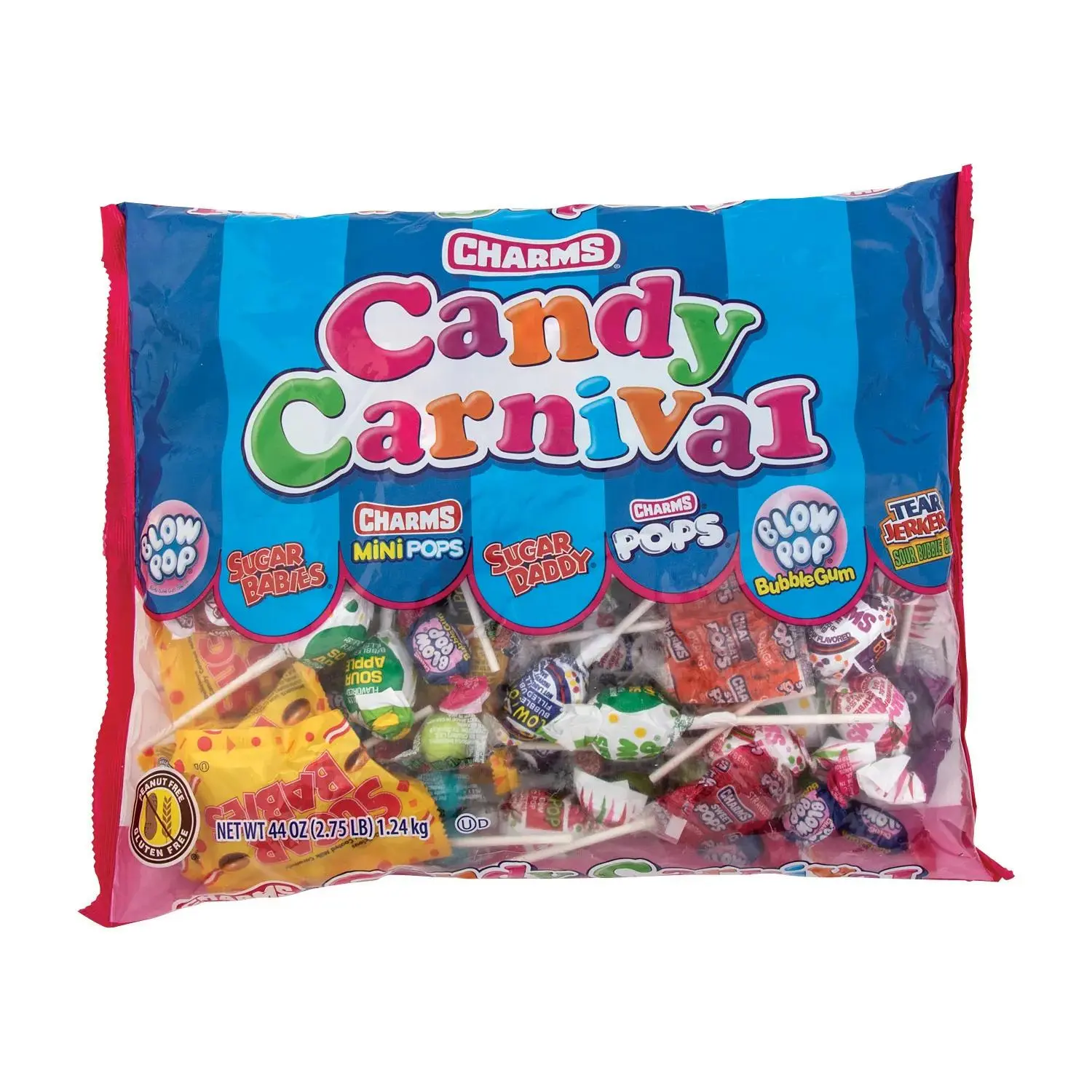Bulk Charms Carnival Candy - 100 Pcs