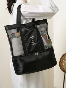 Waterproof Swim Bag, Dry Wet Separated Toiletry Bag, Swimsuit Storage Backpack, Men's Sports Equipment Beach Handbag