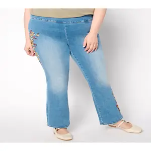 Driftwood Jeans Kelcy Pull-On Boot-Cut - Sunflower Driftwood Jeans Kelcy Pull-On Boot-Cut - Sunflower