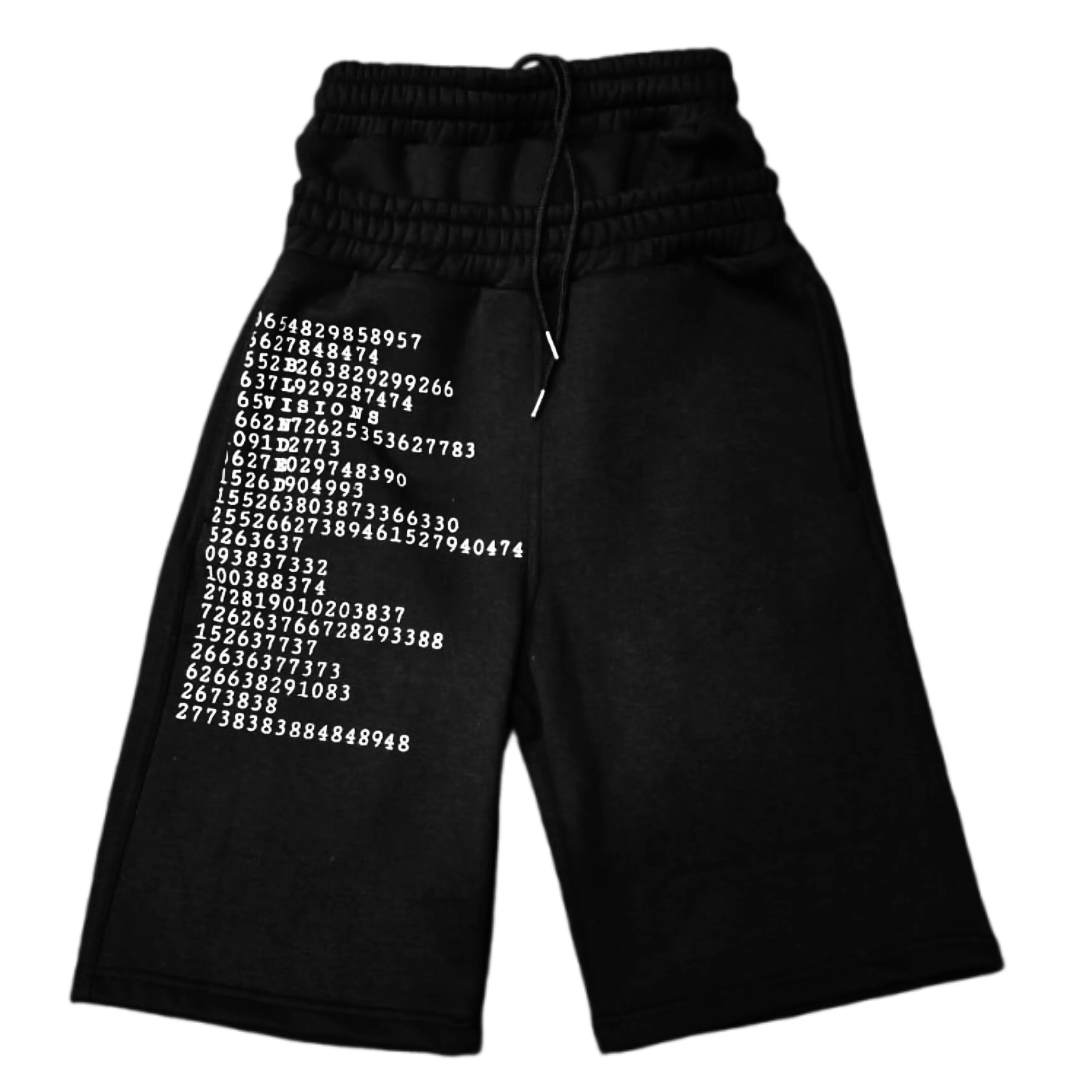 Black sweatshorts