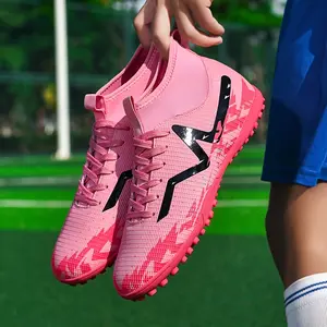 BDHJYDB Men'S All-Season Outdoor Football Cleats - Acceleration Boost, Breathable Mesh Upper with Anti-Collision Toe Protection, Non-Slip Rubber Studs for AG/FG Terrain, Flat Rubber Outsole for Indoor Leagues, Training & Casual Wear, Football Gear, Sports
