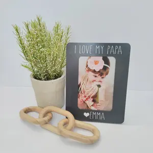 Papa Gift Grandpa Gift  Gift Grandpa I Love My Grandpa Grandpa Personalized Gift 4x6 Picture Frame Custom For Dad Papa G