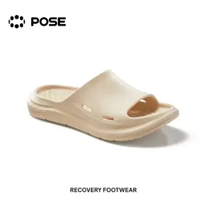 POSE RELAX-FIT 1.0 Women's/ Men's Slides  Recovery Sandals for Plantar Fasciitis Relief, Foot Pain & Heel Pain ，Lightweight, Cushioned, Shock-Absorbing Slides for Walking, Standing, and All-Day Comfort