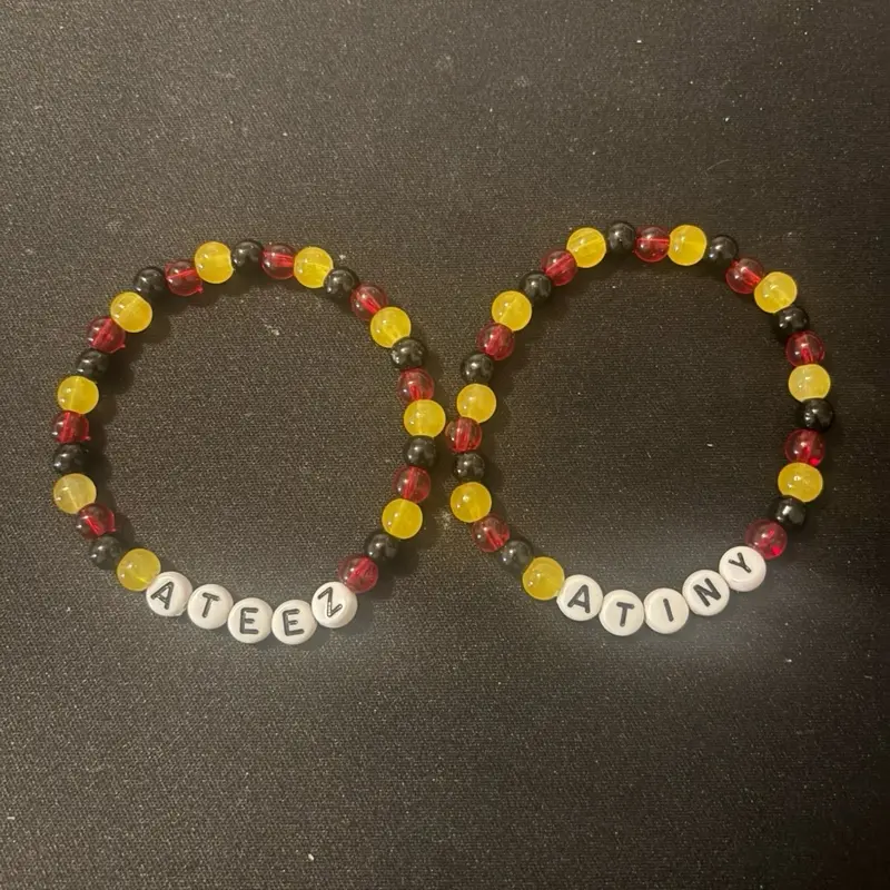ATZInspired Bracelet Kpop Customized Themed Korean Pop Name Bracelet for Fans