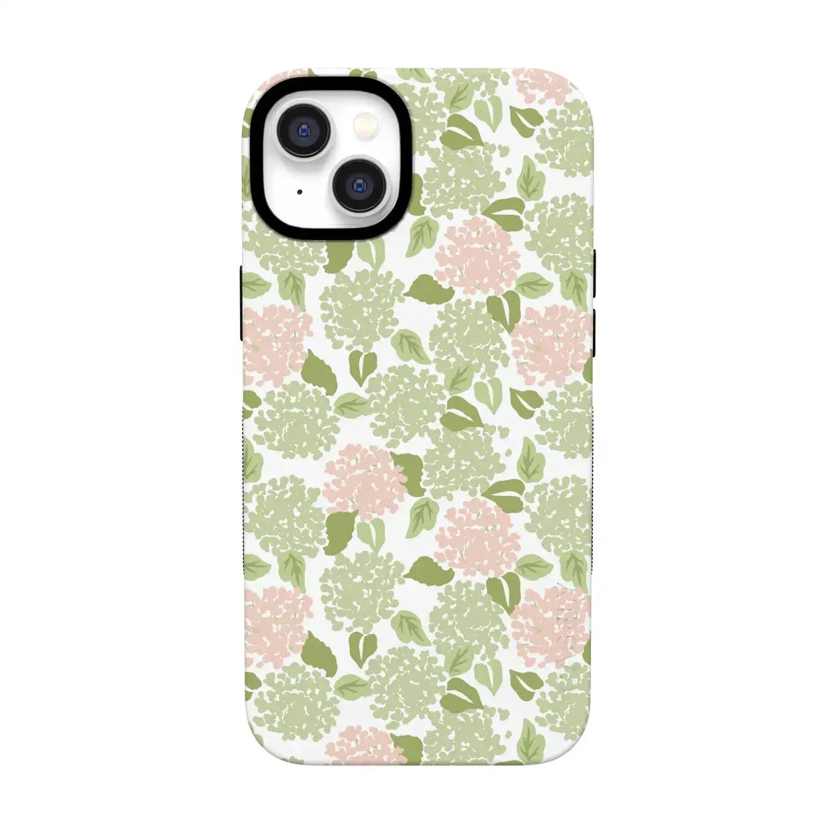 Casely iPhone 14 Case | Hydrangea Haze | Floral Garden | Bold Protective Design | Compatible with MagSafe