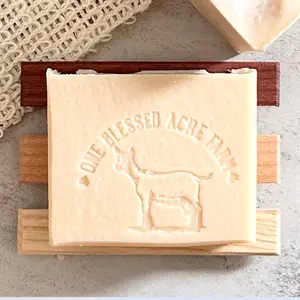 Lavender Goat Milk Bar Soap, 4.5 oz Bar Soap Body Care Body Wash Cleansing Gentle