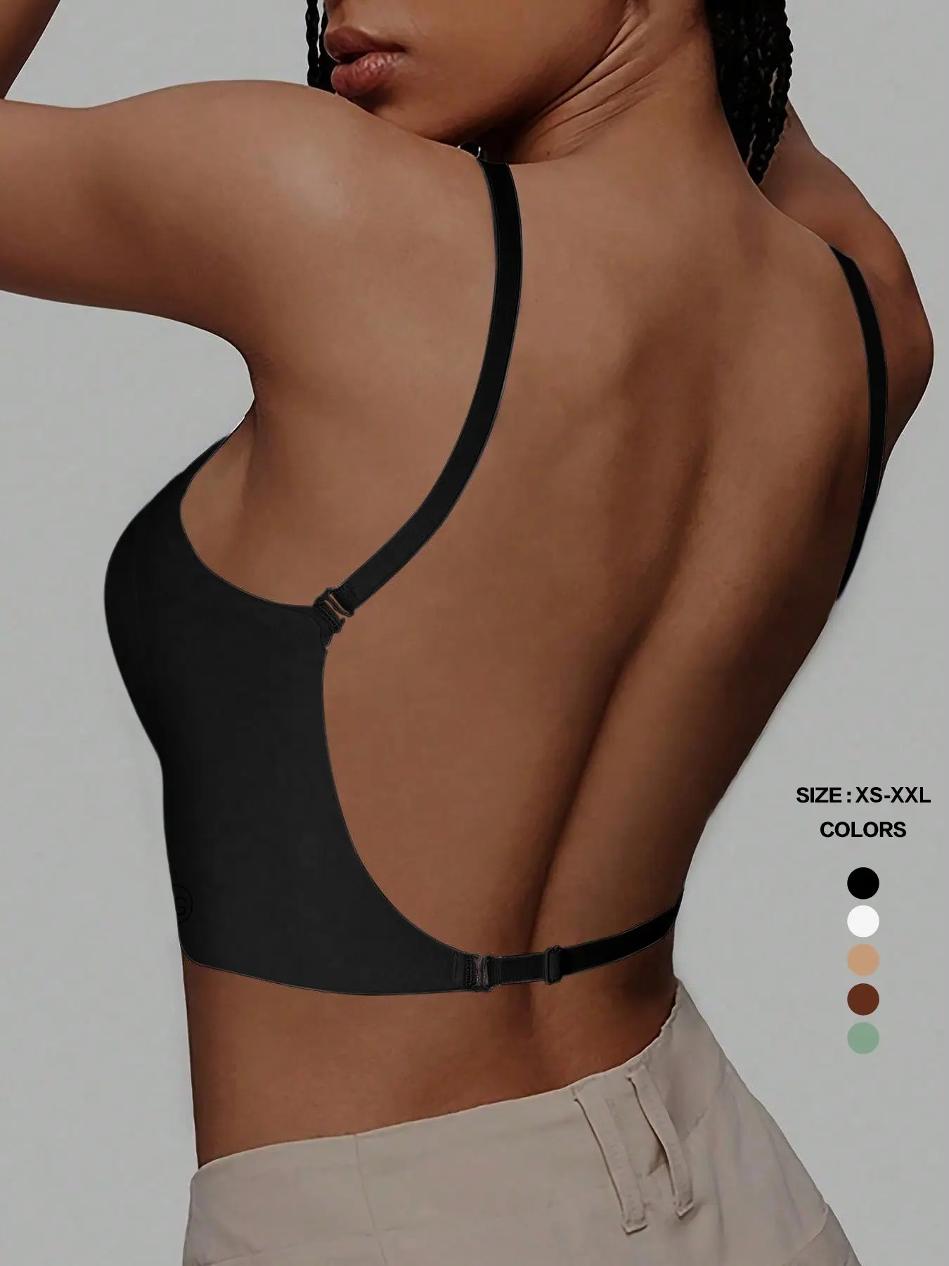Women's Seamless Backless Bra, Multi-Strap Convertible Strap Wireless Push-Up Bra, Elegant, Suitable for Wedding Dresses and Party Gowns - TikTok Shop Women's Seamless Backless Bra, Multi-Strap Convertible Strap Wireless Push-Up Bra, Elegant, Suitable for Wedding Dresses and Party Gowns - TikTok Shop