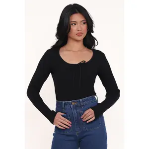 Cooper Knit Top - Black
