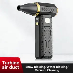 Compressed Air Duster Super Power Electric Air Duster, 6-Gear Adjustable Mini Blower with Fast Charging, Dust Blower for Computer, Keyboard, House, Outdoor and Car Pressure