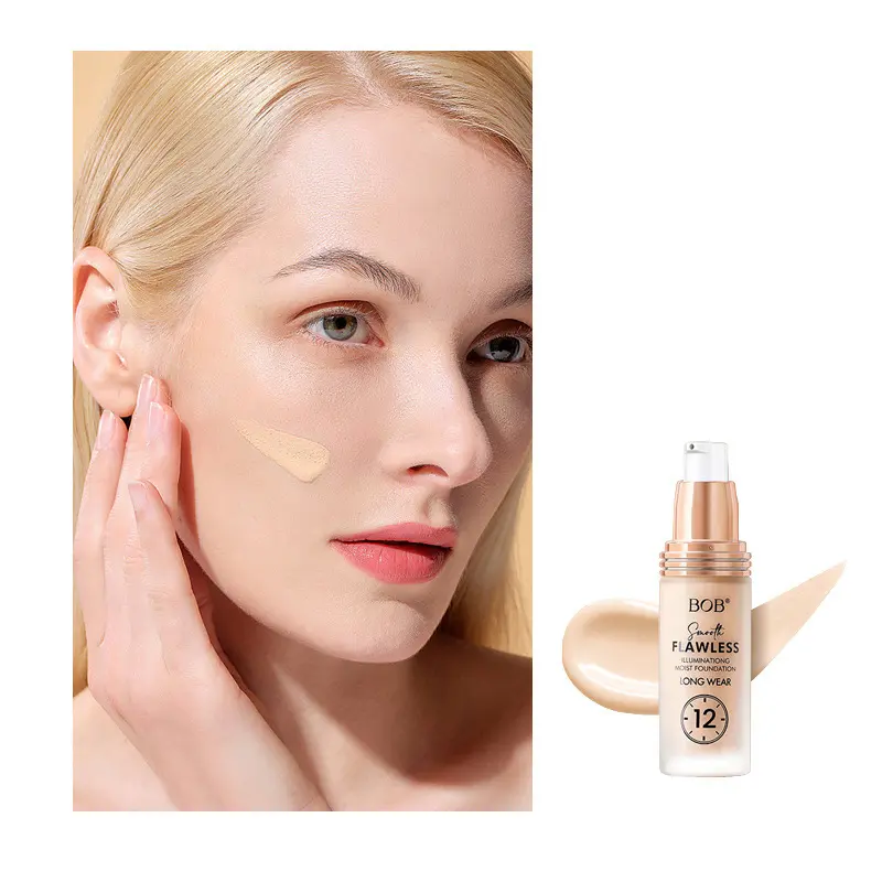 Flawless Glow Luminous Skin Filter  Primer, Highlighter & Foundation Booster - Dewy Illuminating Tint Face Makeup Smooth Liquid Foundation Makeup