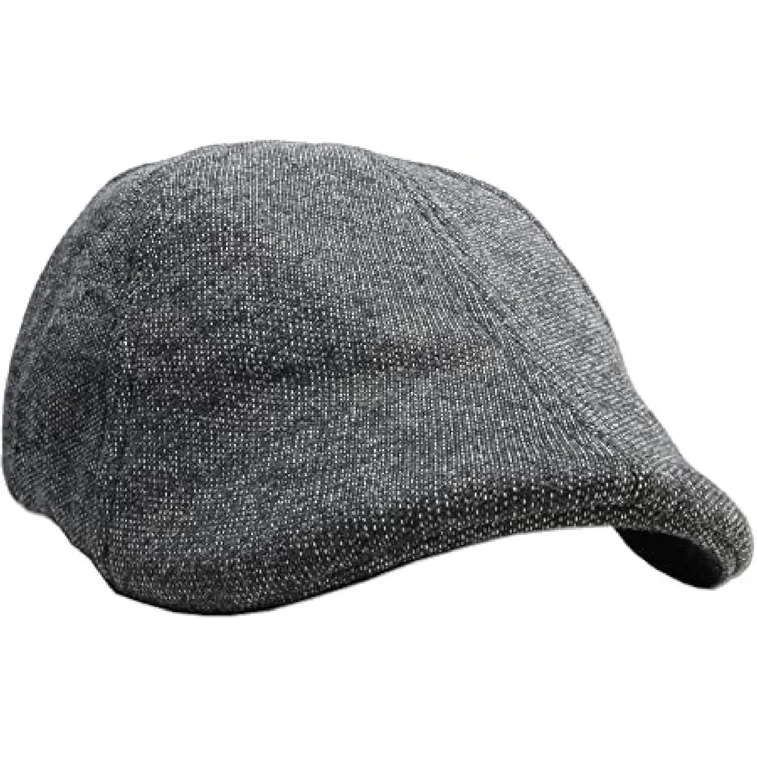 Men’s Hats - Original Boston Scally The Scrapper 6-Panel Cotton Fitted Newsboy Flat Cap, Casual Wear for Men (XS to 3XL Charcoal), Hand Wash Only, Dress Up or Down, Newsboy Cap, Multi-Size, Six Panels