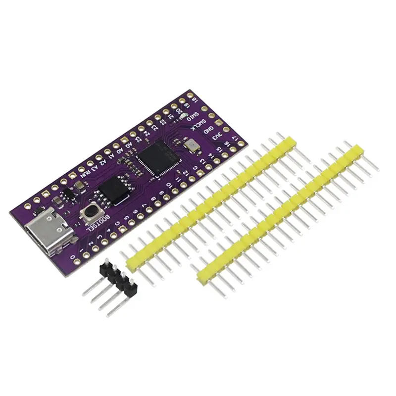 Compact RP2040 Development Board for Raspberry Pi Pico Motherboard A - Dual-Core ARM Cortex-M0+ Processor, 133MHz, 264kb, 16MB On-Chip Flash, Temperature Sensor, Programmable GPIO, USB1.1 Host & Device Support, Low-Power Sleep & Hibernate Modes Support