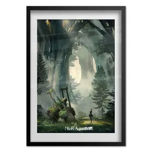 (No Frame) Nier Automata Poster - Official Key Art 01 - High Quality Prints