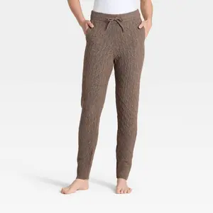 Women's Cashfeel Cable Knit Jogger Pants - Auden