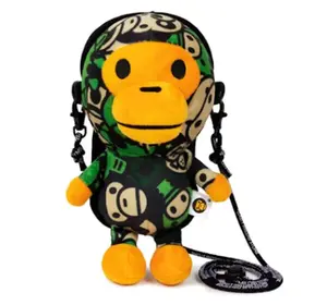 Bape Baby Milo Mobile Bag Green All Friends Camo