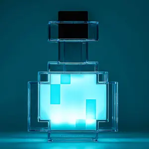 Potion Bottle LED Night Light Color Changing Aesthetic Lamp Cute Neon Room Decor Ambient Lighting for Bedroom Desk Gaming Setup Gift for Girls