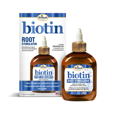 Difeel Biotin Root Stimulator 7.1 Ounce - Leave in Root Treatment for Strengthening & Growth