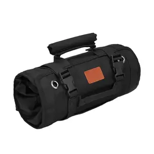 Portable Foldable Tool Storage Bag, Lightweight and Durable Home DIY Carpenter Apron, Multi-functional Tool Storage Bag with Compartments, Outdoor Camping Car Tool Storage Box, Practical Assembly and Repair Tool Kit