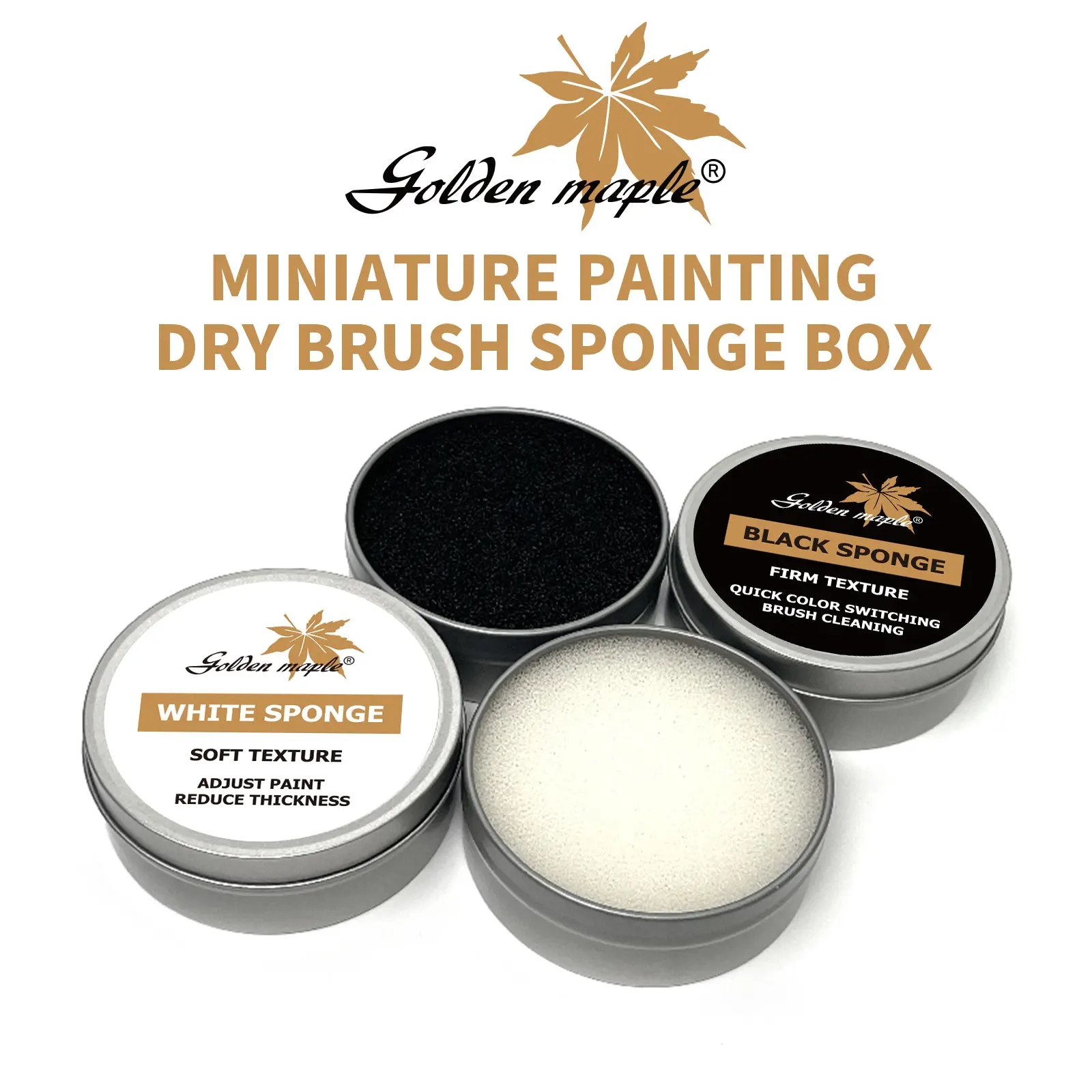 Dry -Brush Sponge Box