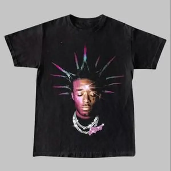 Lil Uzi Inspired Vintage Graphic T-shirt Heavy Cotton 90s Big Face Hiphop Vibes Oversized Fit U.S. Cotton Tee - Menswear Crewneck Tshirt