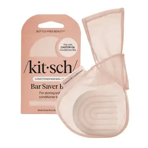 Kitsch Castor Oil Conditioner Bar Saver Bag